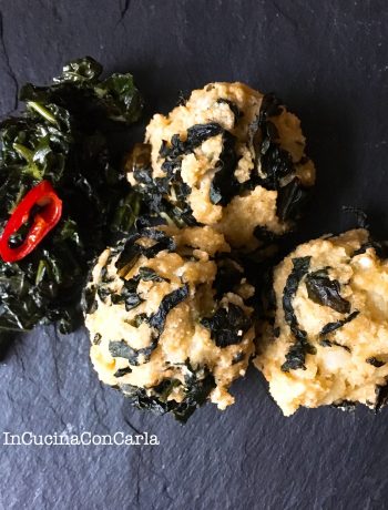 Polpettine di cavolo nero e patate