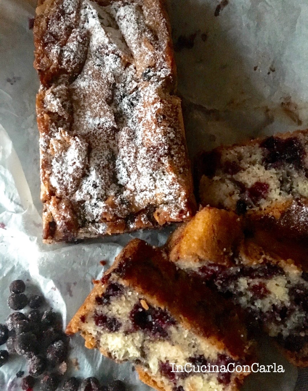 Plumcake ai mirtilli