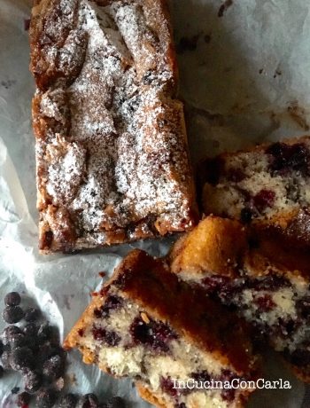 Plumcake ai mirtilli