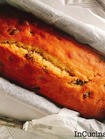 Plumcake con uvetta