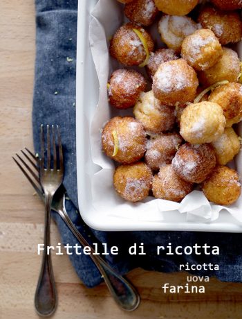 Frittelle di ricotta