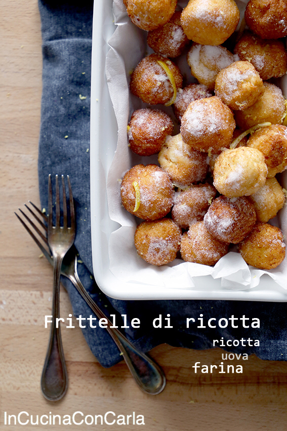 Frittelle di ricotta