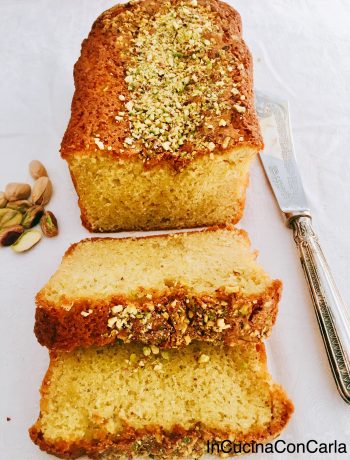 Plumcake al pistacchio