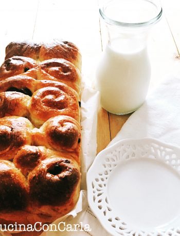 Rose di pan brioche all'uvetta