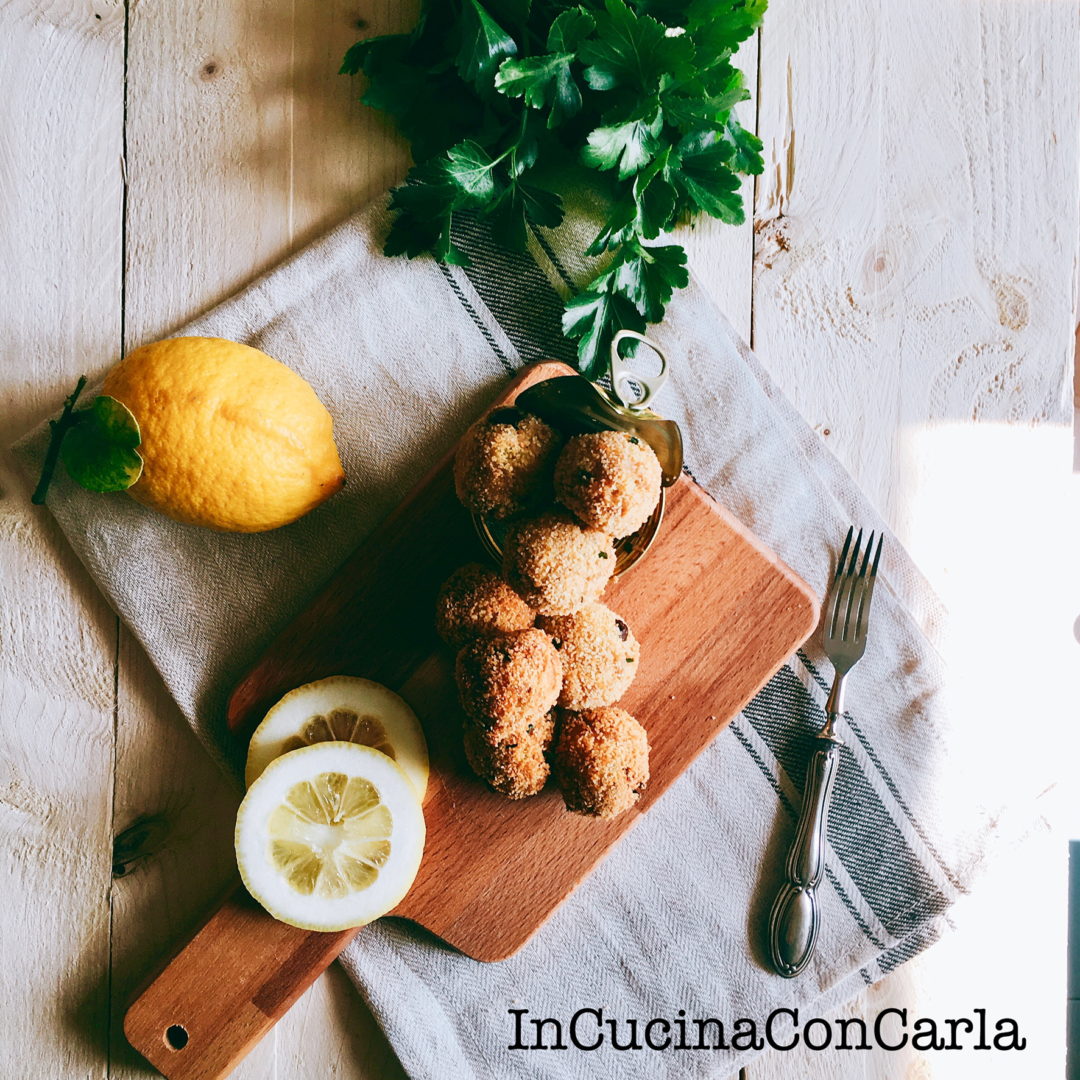 Polpette di tonno al forno