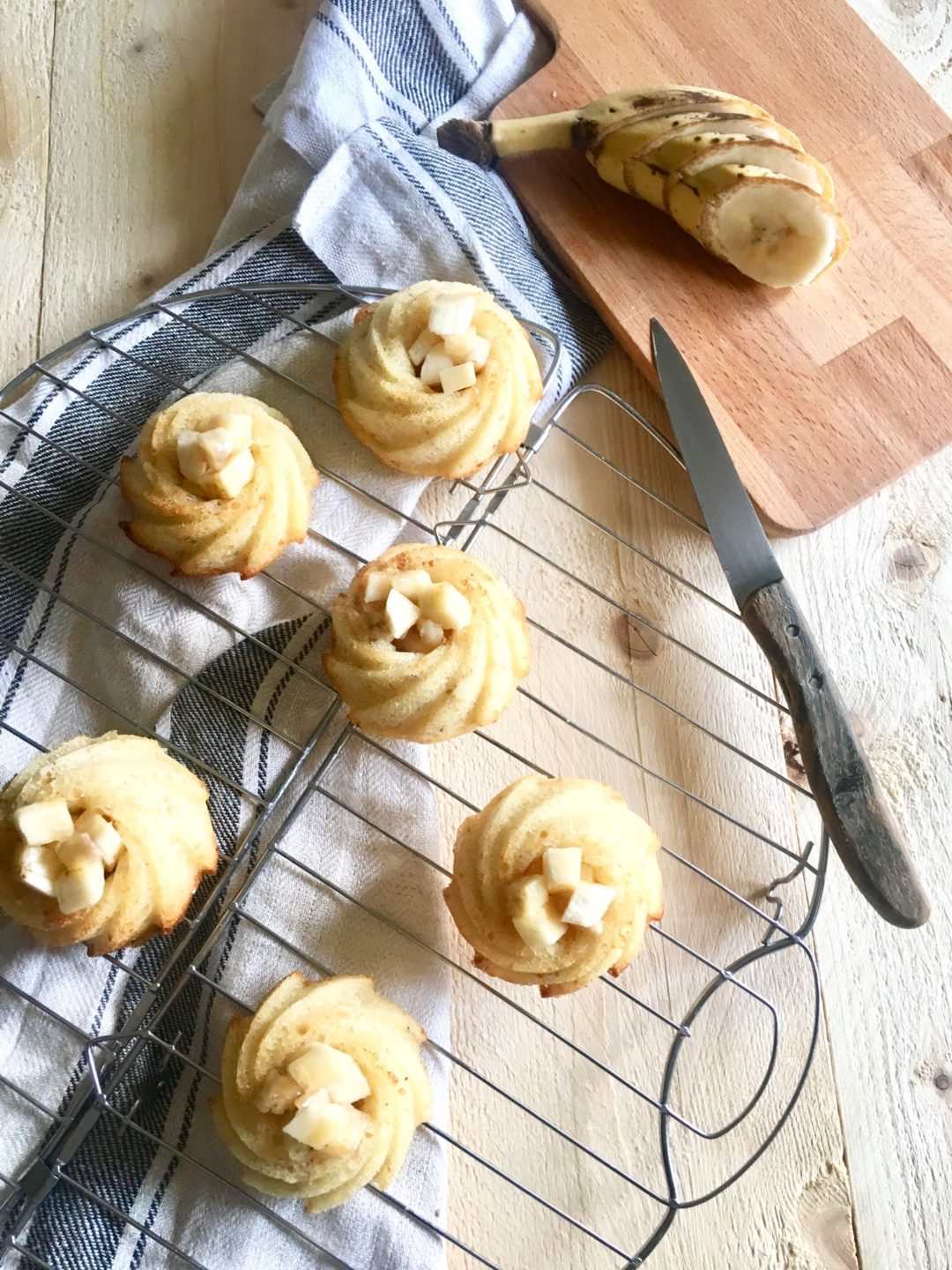 Tortine alla banana