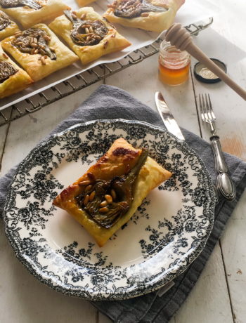 Mini Tatin di carciofi al miele